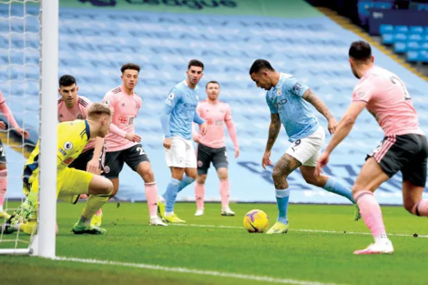 خيسوس  يستعيد حاسة التهديف (إ.ب.أ)