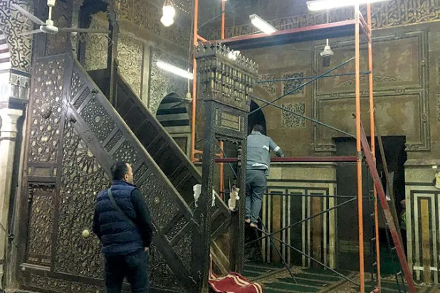 توثيق مقتنيات مسجدي قجماس الإسحاقي وأزبك اليوسفي