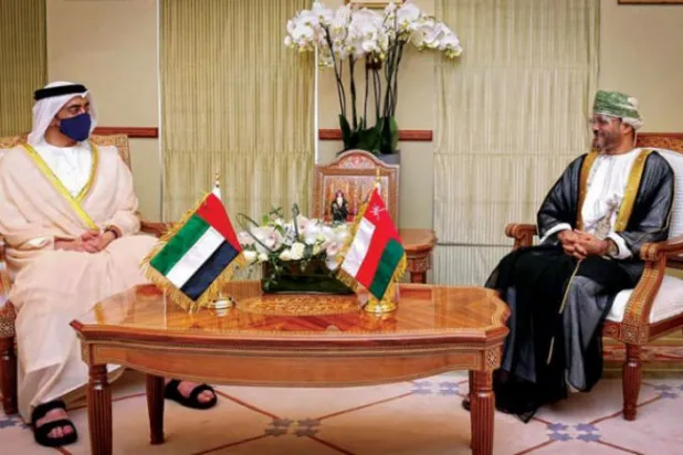 BAE ve Umman dışişleri bakanları bölgesel sorunları ve iki ülke arasındaki ilişkileri ele aldı