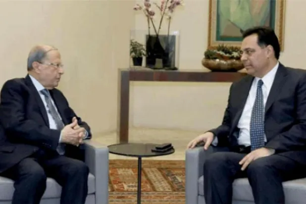 دیاب نے عون کا سامنا کرتے ہوئے کابینہ کے معاہدے کو کیا مسترد