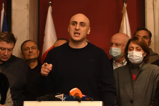 دعوات للتظاهر في جورجيا بعد اعتقال زعيم أكبر حزب معارض