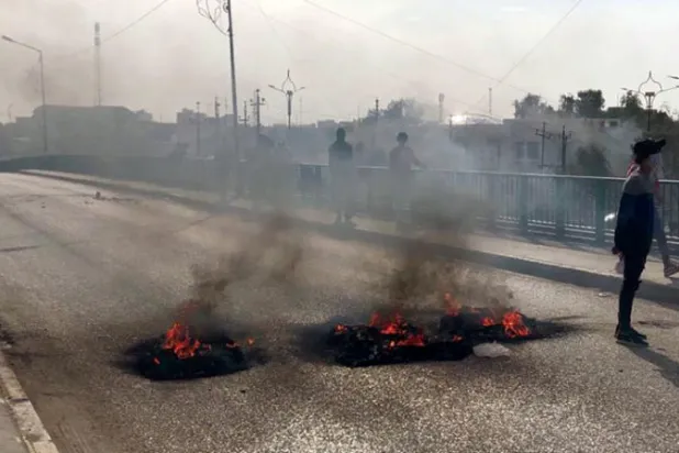 احتجاجات جنوب العراق تُسقط قتيلاً وعدداً من الجرحى
