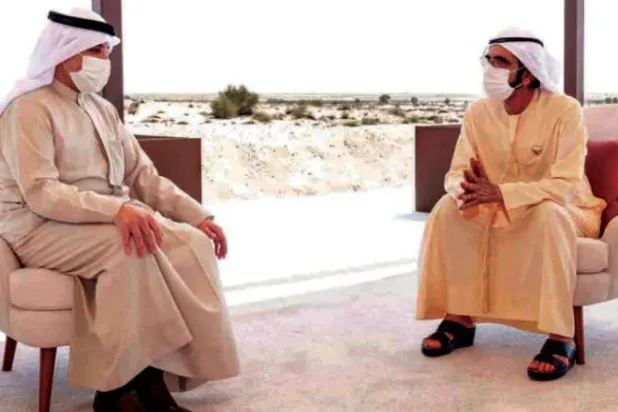 Kuveyt Emiri’den Şeyh Halife bin Zayed Al Nahyan’a yazılı mesaj