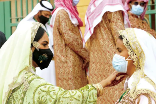استعراض تراثي كبير تجاوز التقليدية المعتادة (أ.ب)