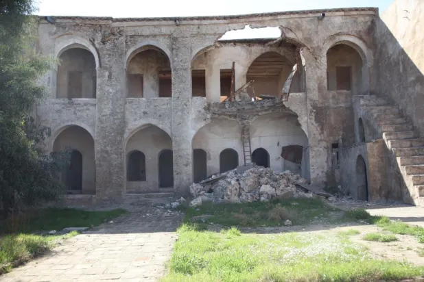 Tarihi Kerkük Kalesi yıkılmanın eşiğinde