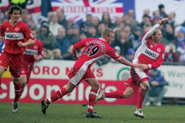 مينديتا أنهى مسيرته الكروية مع ميدلسبره في ظروف غير جيدة بعد خلافات مع المدرب آنذاك ساوثغيت (غيتي)