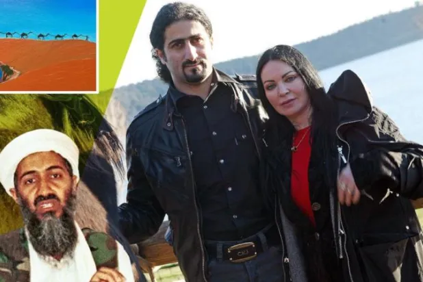 عمر بن لادن يجد راحة البال في الرسم