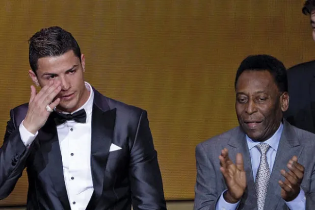 رونالدو يجتاز حصيلة بيليه الرسمية