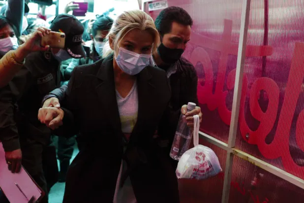 الحبس الاحتياطي لرئيسة بوليفيا السابقة أنييز