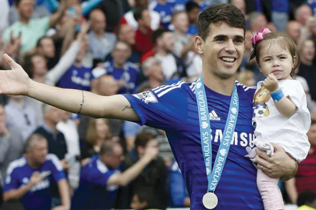 أوسكار فاز بأربعة ألقاب مع تشيلسي (غيتي)