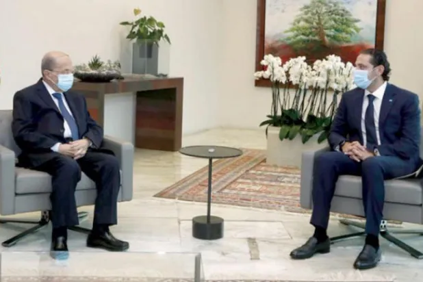  دیدار عون و الحریری «بدون نتیجه» پایان یافت