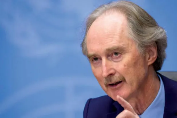 الشرق الاوسط کے ساتھ پیڈرسن کی گفتگو: شام کے صدارتی انتخابات سے ہمیں کوئی سروکار نہیں ہے