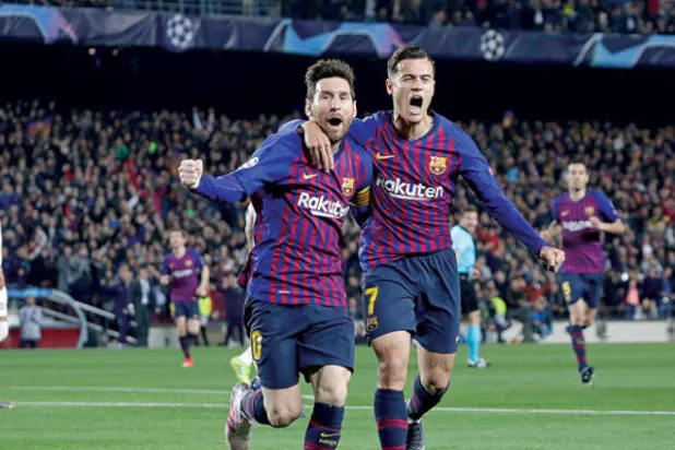 فترات نجاح كوتينيو مع برشلونة كانت قليلة (غيتي)