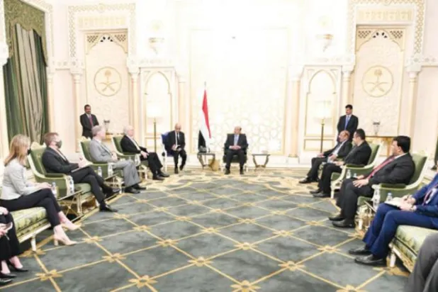 ہادی نے حوثیوں سے ملاقات کے اگلے ہی دن اقوام متحدہ کے سفیروں سے کی ملاقات