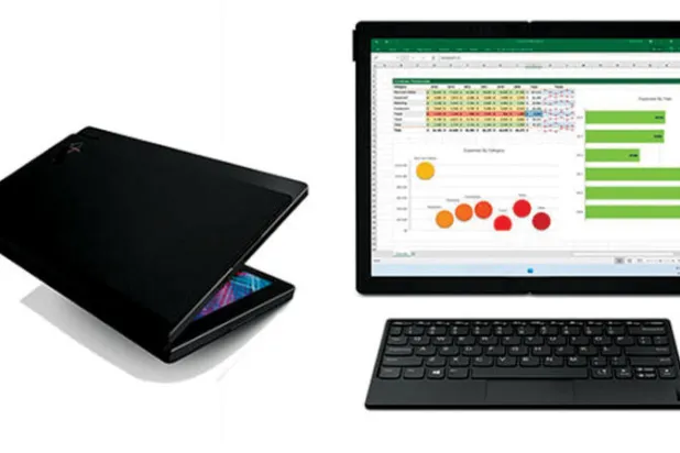 أول كومبيوتر قابل للطي يصل المنطقة العربية