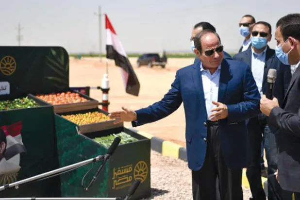 السيسي يعوّل على «الدلتا الجديدة» في تحقيق «الأمن الغذائي»