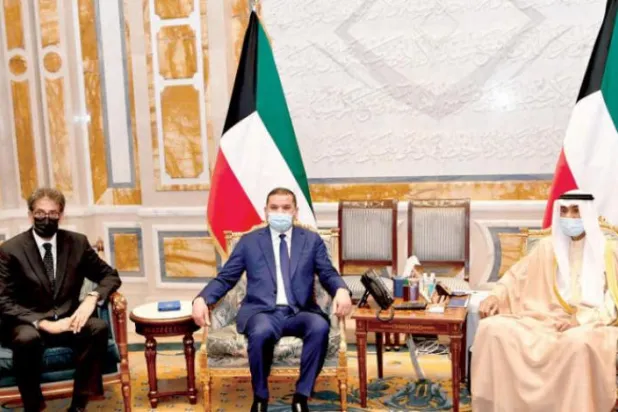 Kuveyt Emiri, Libya Başbakanıyla görüştü