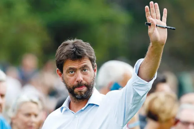 أنييلي ينقلب على سيفرين ويعلن انضمام يوفنتوس لدوري السوبر