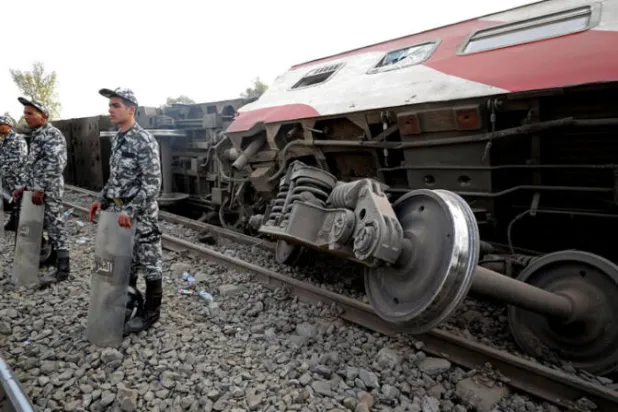 مصر: حبس 23 متهماً بحادث القطار وارتفاع لافت للضحايا