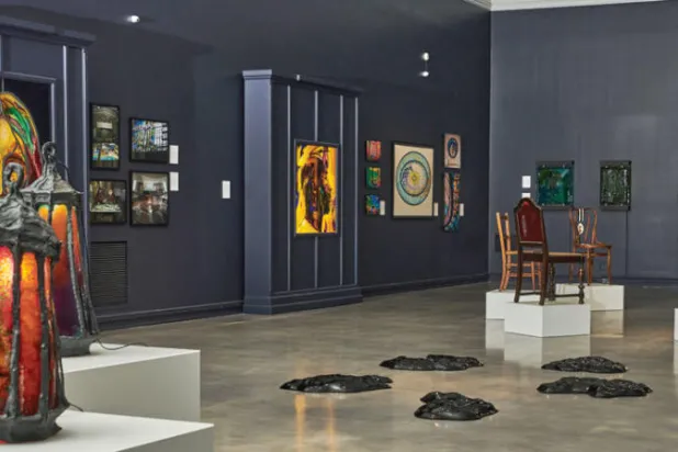 جانب من المعرض الذي يقيمه استديو «جادسون» في متحف «فورست لون» بلوس أنجليس (نيويورك تايمز)