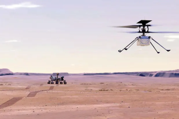 «ناسا» تنفذ طلعة ثانية  بمروحيتها في المريخ