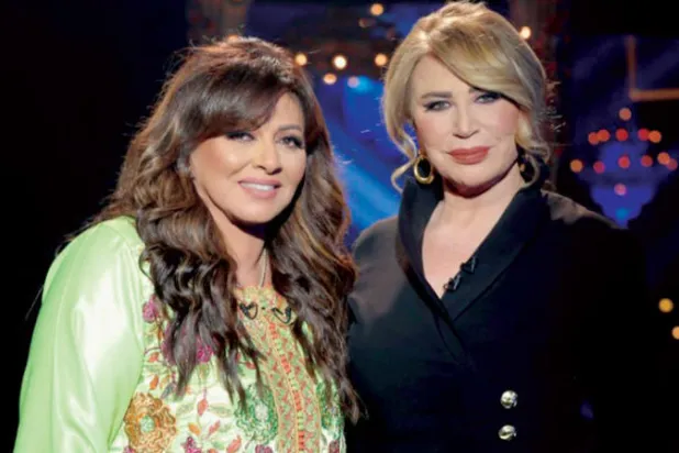 إيناس الدغيدي وهالة صدقي في برنامج «شيخ الحارة والجريئة»