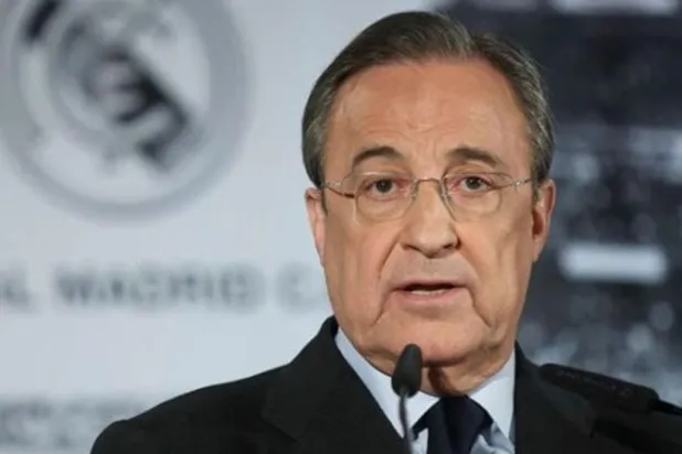 بيريز رئيس ريال مدريد يؤكد عودة دوري السوبر