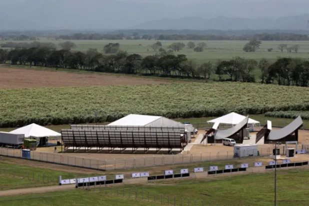 رادار لرصد الأجسام المتحركة قرب مدار الأرض