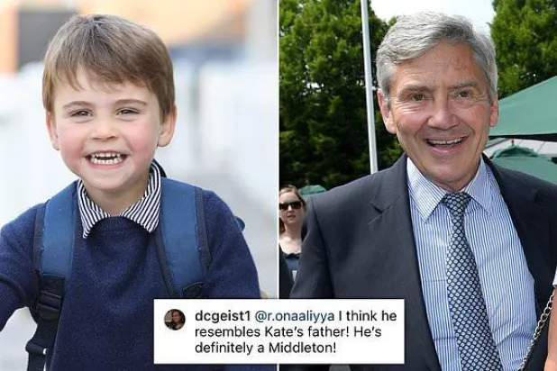 «توأم جده»... معجبون يشبّهون الأمير لويس بوالد كيت ميدلتون