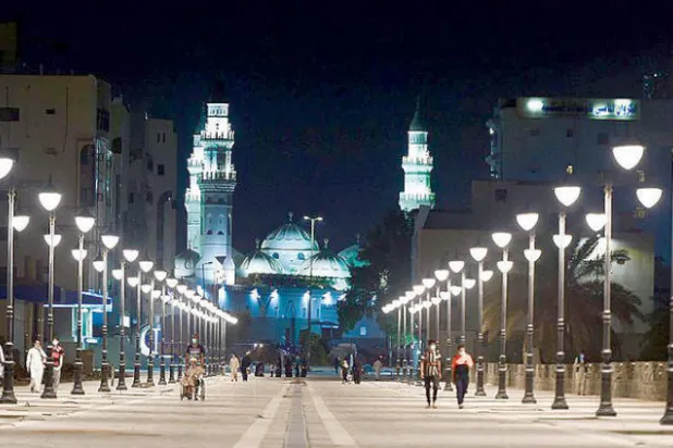 مسار جادة قباء المدينة المنورة (واس)