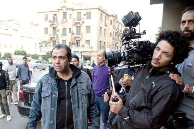 المخرج أحمد رشوان مع مدير تصويره محمود لطفي