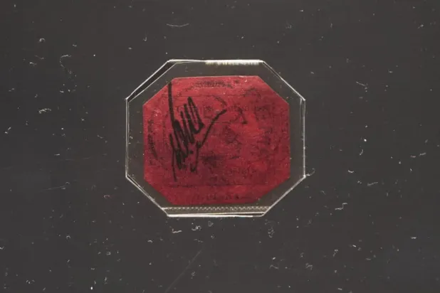 الطابع الأغلى في العالم قد بياع مقابل 15 مليون دولار بنيويورك