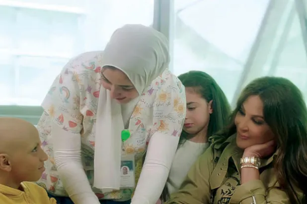 صورة من حساب الفنانة اللبنانية إليسا على «تويتر»