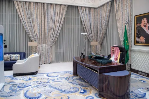 «الوزراء السعودي» يطلع على جهود التوصل لحلول سياسية شاملة بالمنطقة