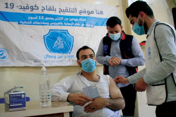 سوريا تطلق منصة تسجيل الراغبين بتلقي لقاح «كورونا»