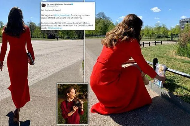 كيت ميدلتون تترك نسخاً من كتابها الأكثر مبيعاً مخبأة في جميع أنحاء بريطانيا