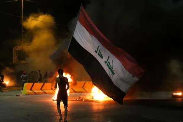 معترضان به کنسولگری ایران در کربلا حمله کردند