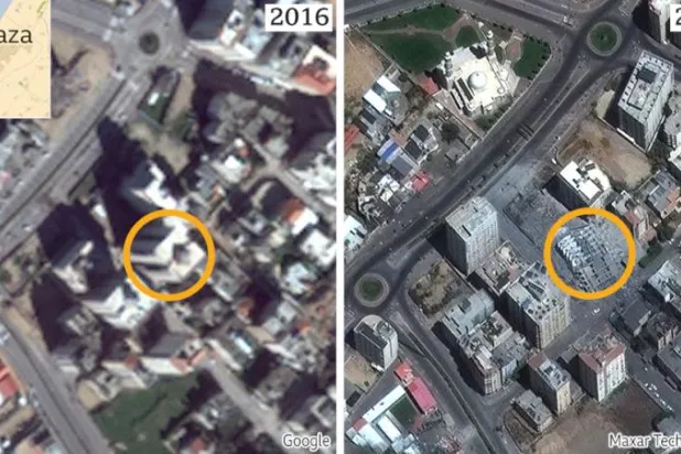 لماذا تظهر غزة ضبابية على خرائط «غوغل»؟