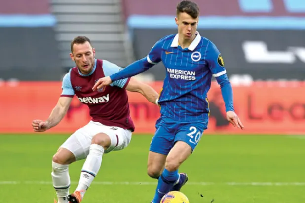 سولي مارش: أعشق برايتون لكن أتطلع للعب لأندية أكبر