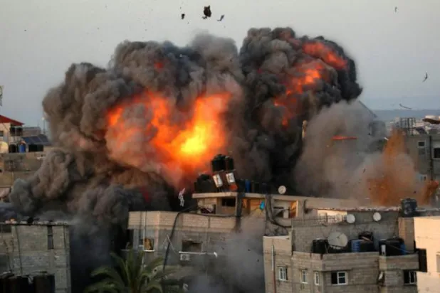 اسرائیل نے غزہ کے ڈھانچے پر ضرب لگایا ہے