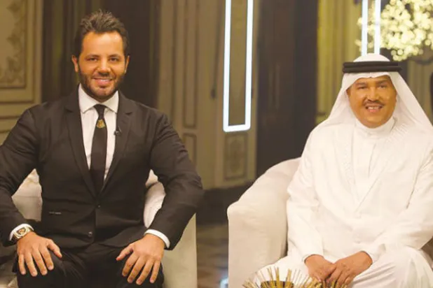 نيشان مع محمد عبده أيقونة الغناء الخليجي