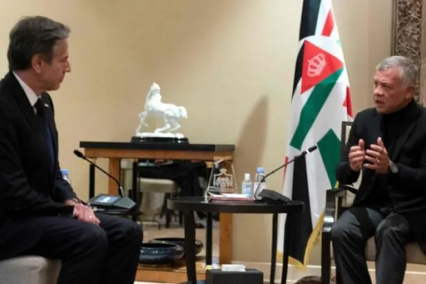 Blinken, Gazze’deki ateşkesi desteklemek için Amman'da