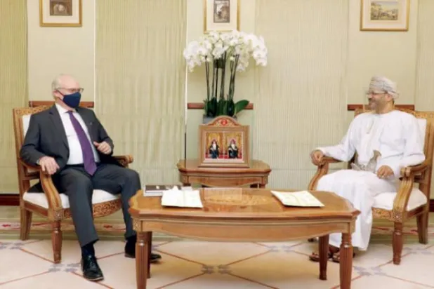 ABD'nin Yemen Özel Temsilcisi Lenderking, Umman Dışişleri Bakanı Busaidi ile görüştü