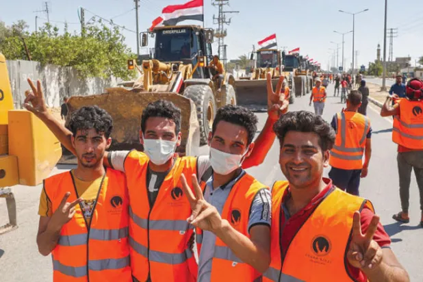 وفد فلسطيني إلى مصر لبحث إعمار غزة