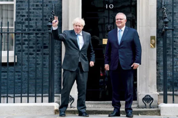 اتفاق تجاري تاريخي بين بريطانيا وأستراليا