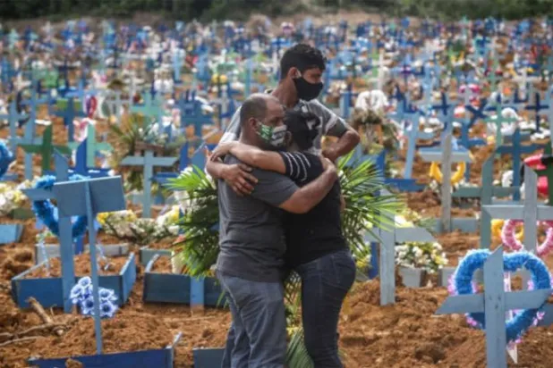 کورونا سے ہونے والی موت کی تعداد 40 لاکھ کے قریب پہنچ گئی