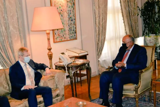 Egypt, EU Coordinate on Reviving Palestinian-Israeli Peace Negotiations