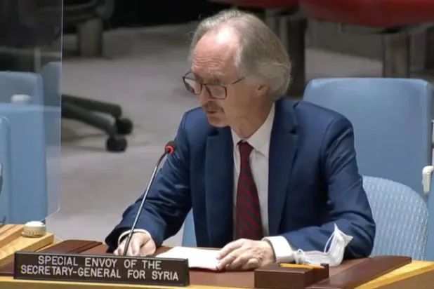 بيدرسن: الجهود الدولية فشلت في تحقيق أي تقدم سياسي