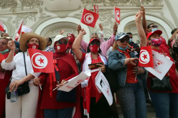 تكتم حول مقترحات لحل الأزمة التونسية ناقشها رئيسا الجمهورية والبرلمان