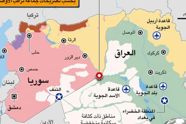 Hedef alınan noktalar (Şarku’l Avsat)